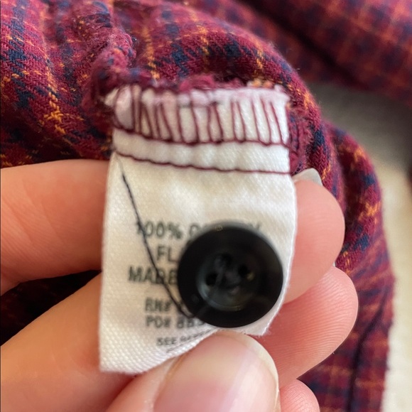 RSQ Cropped Flannel - Picture 4 of 5